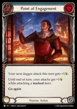 Point of Engagement (Blue) [FNG025] (The Hunted - Fang Blitz Deck) Regular
