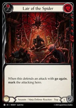 Lair of the Spider [WOD017] (The Hunted - Arakni, Web of Deceit Blitz Deck) Regular