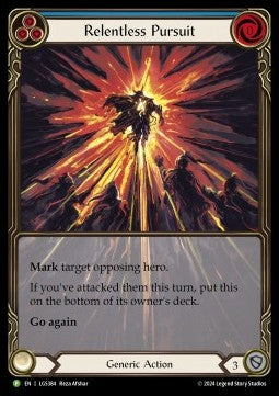 Relentless Pursuit (Extended Art) [LGS384] (LGS Promos) Rainbow Foil