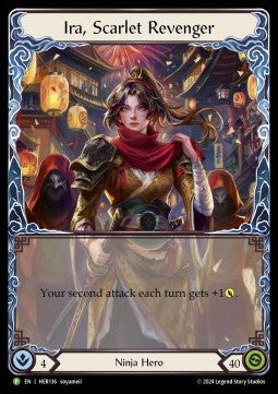 Ira, Scarlet Revenger [HER136] (Hero Promos) Cold Foil