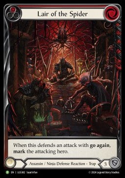 Lair of the Spider (Extended Art) [LGS382] (LGS Promos) Rainbow Foil
