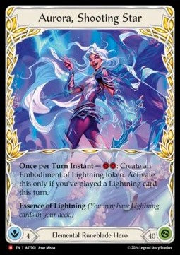 Aurora, Shooting Star [AST001] (Armory Deck: Aurora) Regular