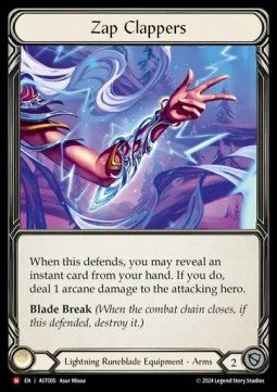 Zap Clappers [AST005] (Armory Deck: Aurora) Rainbow Foil