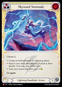 Skyward Serenade [AST023] (Armory Deck: Aurora) Rainbow Foil