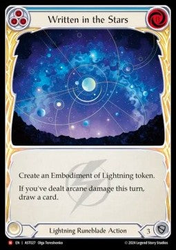 Written in the Stars [AST027] (Armory Deck: Aurora) Rainbow Foil