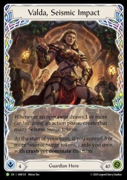 Valda, Seismic Impact [HER135] (Hero Promos) Rainbow Foil