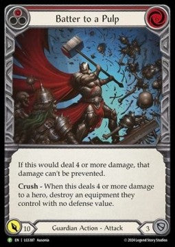 Batter to a Pulp (Extended Art) [LGS388] (LGS Promos) Rainbow Foil