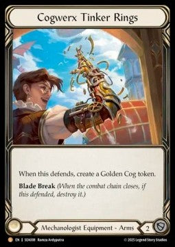 Cogwerx Tinker Rings [SEA008] (High Seas) Rainbow Foil