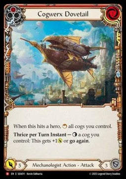 Cogwerx Dovetail [SEA011] (High Seas) Rainbow Foil