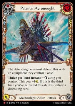 Palantir Aeronought (Extended Art) [SEA012] (High Seas) Rainbow Foil