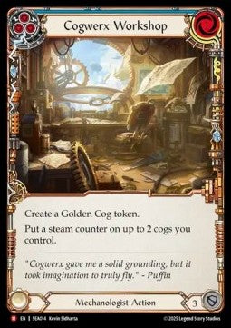 Cogwerx Workshop [SEA014] (High Seas) Rainbow Foil