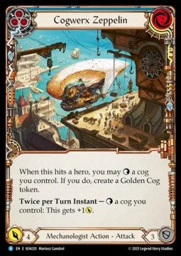 Cogwerx Zeppelin (Blue) [SEA020] (High Seas) Regular