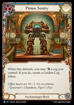 Pinion Sentry [SEA023] (High Seas) Regular