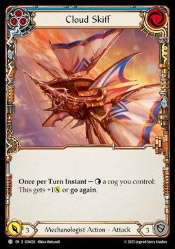 Cloud Skiff (Blue) [SEA026] (High Seas) Rainbow Foil