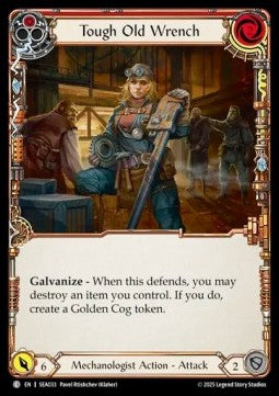 Tough Old Wrench (Red) [SEA033] (High Seas) Rainbow Foil