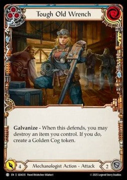 Tough Old Wrench (Blue) [SEA035] (High Seas) Rainbow Foil