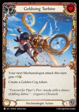 Goldwing Turbine (Red) [SEA036] (High Seas) Rainbow Foil