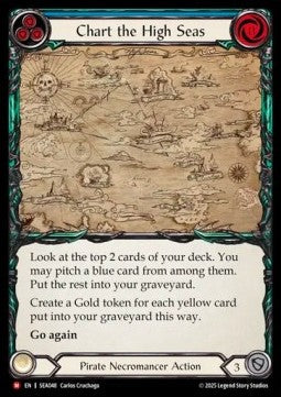 Chart the High Seas [SEA048] (High Seas) Rainbow Foil