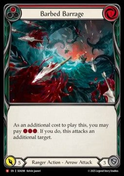 Barbed Barrage [SEA098] (High Seas) Rainbow Foil