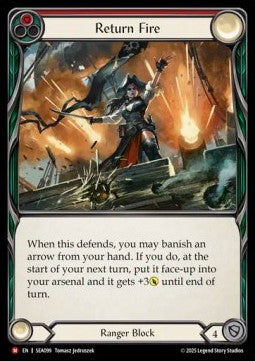 Return Fire [SEA099] (High Seas) Rainbow Foil