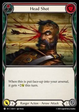 Head Shot (Red) [SEA111] (High Seas) Regular