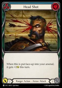 Head Shot (Blue) [SEA113] (High Seas) Regular