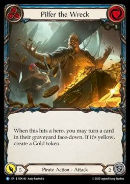 Pilfer the Wreck (Blue) [SEA140] (High Seas) Rainbow Foil