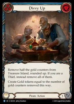 Divvy Up [SEA144] (High Seas) Rainbow Foil