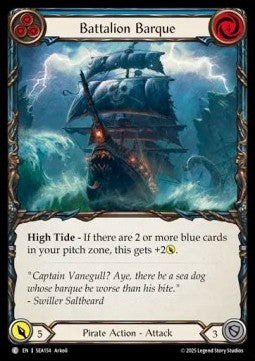 Battalion Barque (Blue) [SEA154] (High Seas) Regular