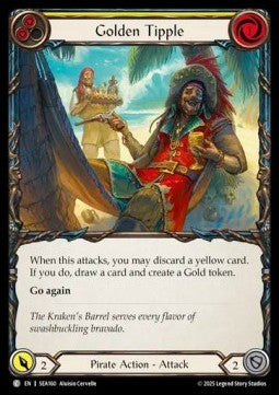 Golden Tipple (Yellow) [SEA160] (High Seas) Rainbow Foil