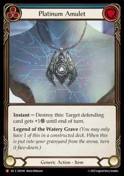 Platinum Amulet [SEA194] (High Seas) Regular