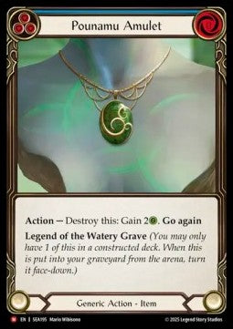 Pounamu Amulet [SEA195] (High Seas) Regular