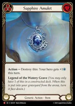 Sapphire Amulet [SEA197] (High Seas) Regular