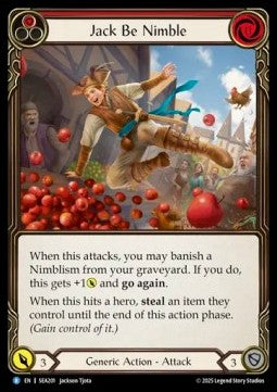 Jack Be Nimble [SEA201] (High Seas) Rainbow Foil