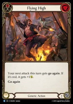 Flying High (Red) [SEA206] (High Seas) Rainbow Foil