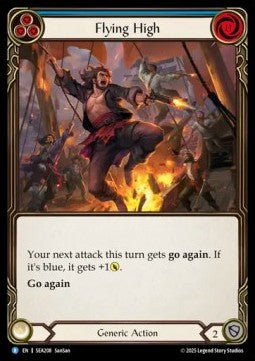 Flying High (Blue) [SEA208] (High Seas) Rainbow Foil