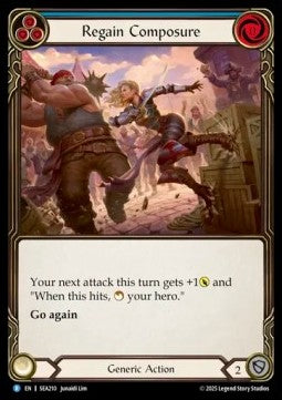 Regain Composure [SEA210] (High Seas) Rainbow Foil