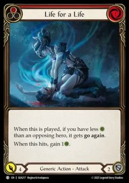 Life for a Life [SEA217] (High Seas) Regular