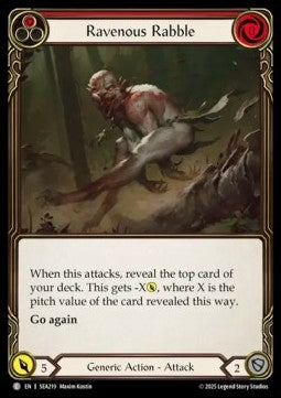 Ravenous Rabble [SEA219] (High Seas) Regular