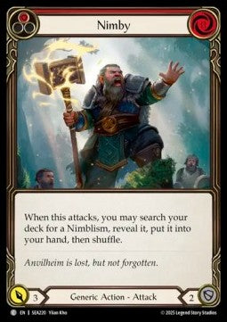 Nimby (Red) [SEA220] (High Seas) Rainbow Foil