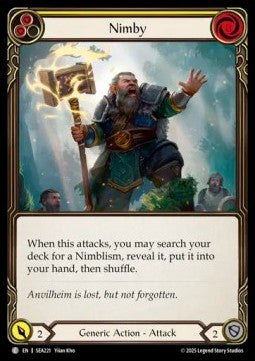 Nimby (Yellow) [SEA221] (High Seas) Rainbow Foil