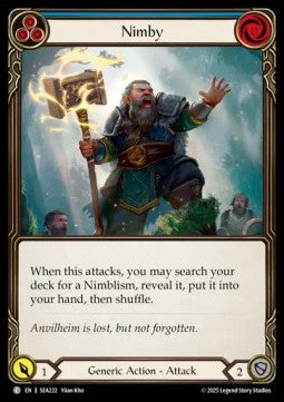 Nimby (Blue) [SEA222] (High Seas) Rainbow Foil