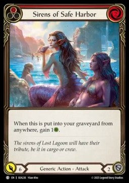 Sirens of Safe Harbor (Red) [SEA226] (High Seas) Regular