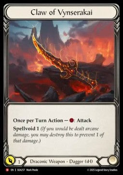 Claw of Vynserakai [SEA257] (High Seas) Rainbow Foil