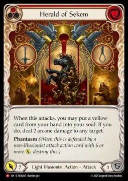 Herald of Sekem [SEA260] (High Seas) Rainbow Foil