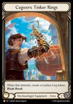 Cogwerx Tinker Rings (Extended Art) [SEA008] (High Seas) Cold Foil