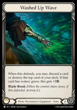 Washed Up Wave [SEA046] (High Seas) Cold Foil