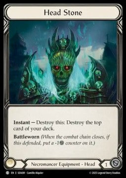 Head Stone [SEA081] (High Seas) Cold Foil