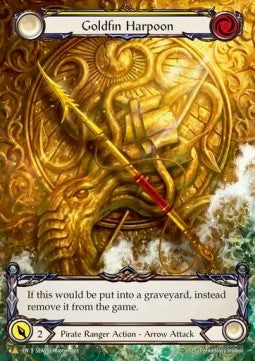 Goldfin Harpoon (Marvel) [SEA093] (High Seas) Cold Foil