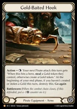 Gold-Baited Hook [SEA125] (High Seas) Cold Foil